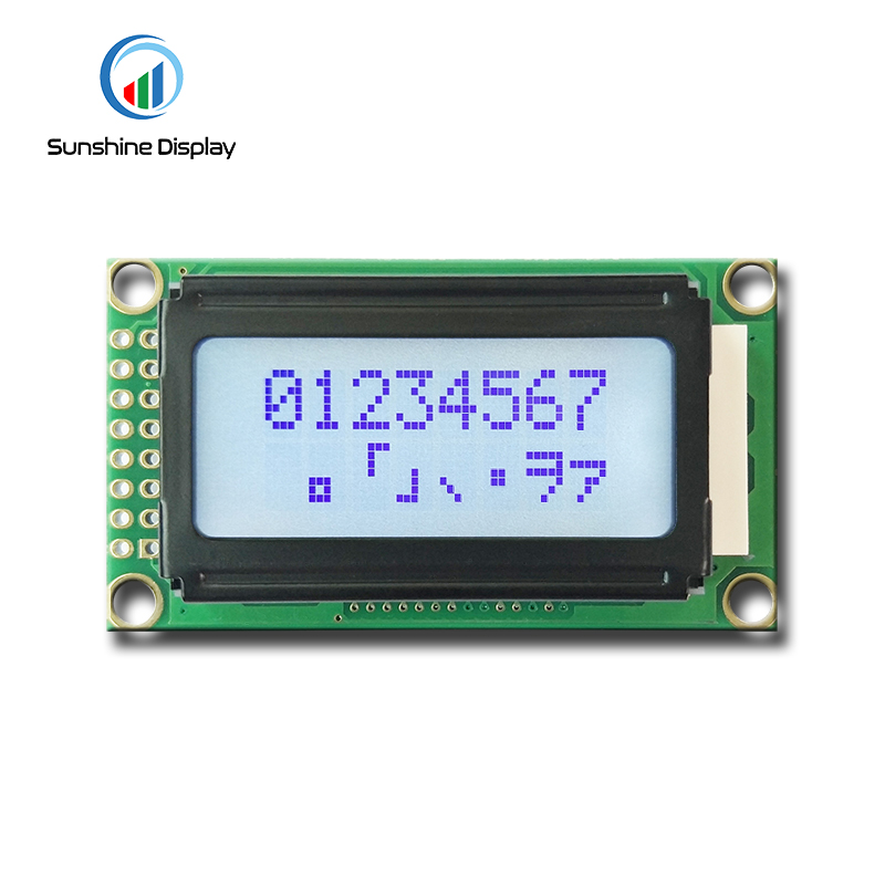 SDM0801B Character COB LCD Module_Info Back View