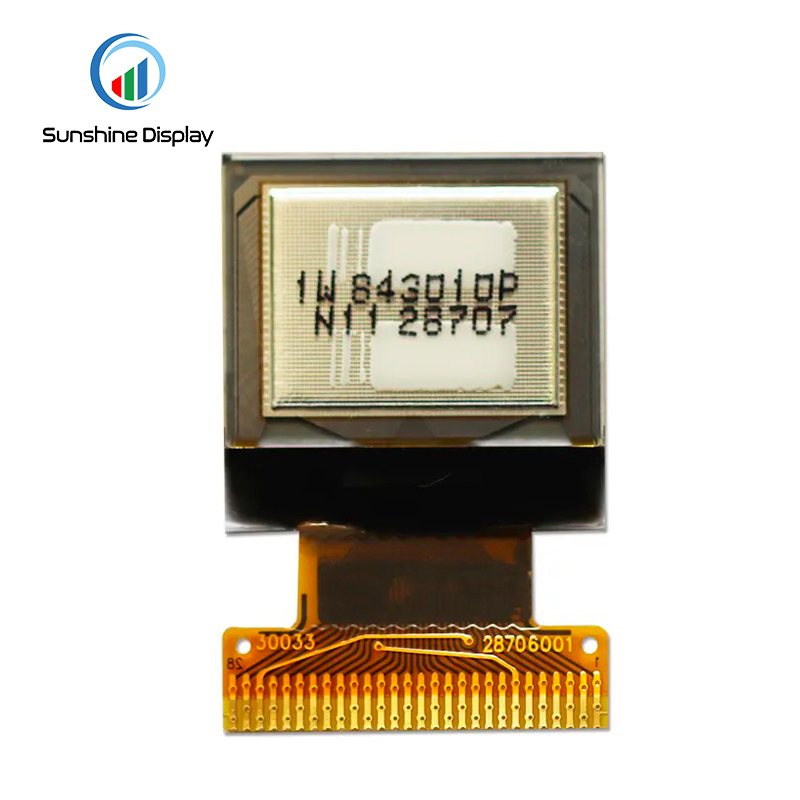 0.66 64x48 OLED LCD Display_Info Back View
