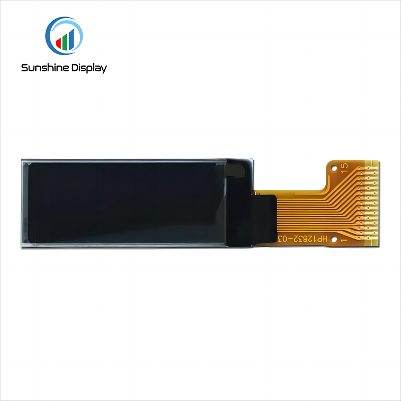 0.91 128x32 OLED LCD Display_Info Side View