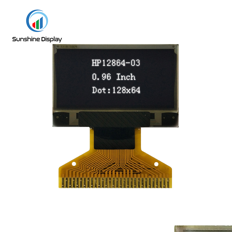 0.96 128x64 OLED LCD Display_Info Side View