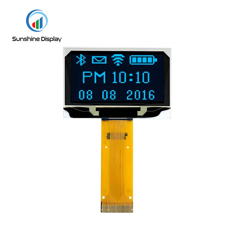 1.54 128x64 OLED LCD Display_Info Side View