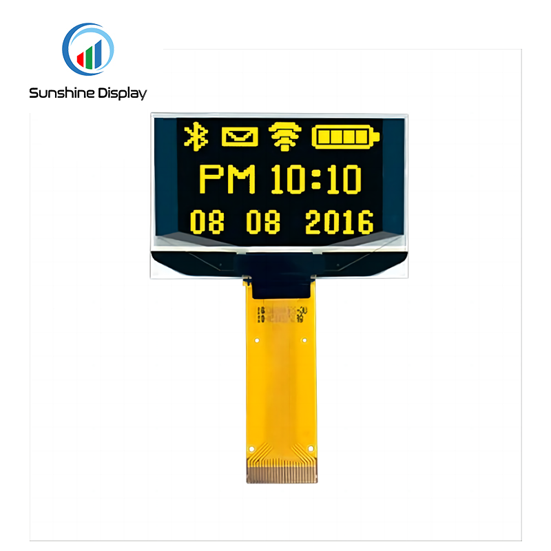 1.54 128x64 OLED LCD Display_Info Back View