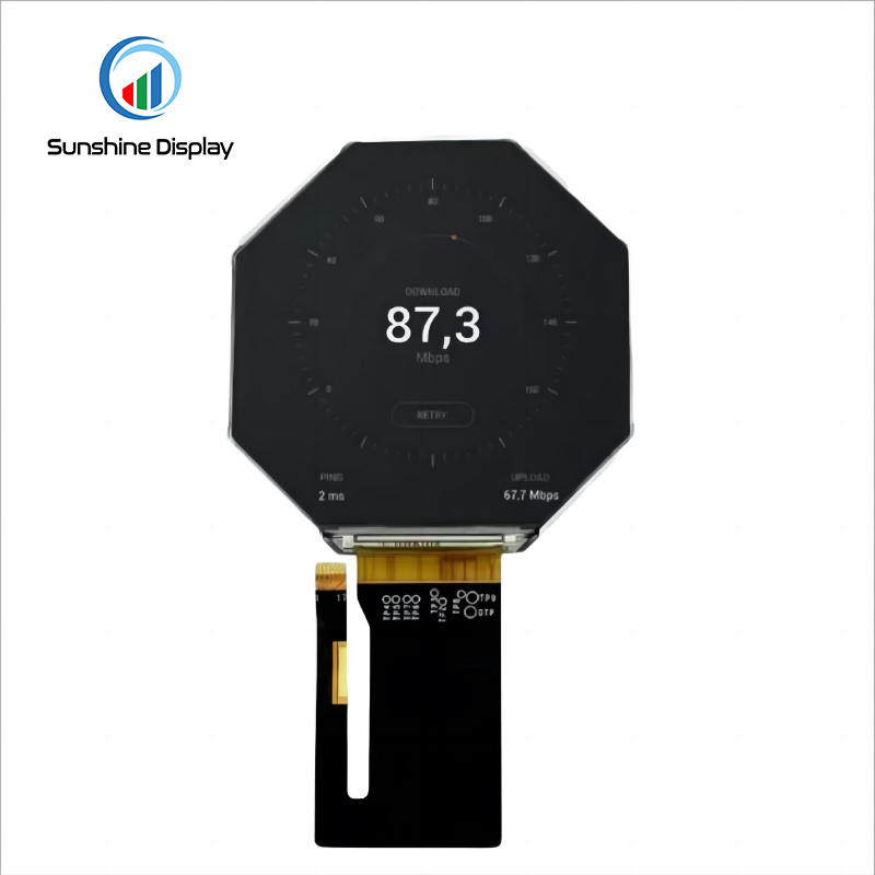 SDT0334TOSI-01 3.34" 320x320 Round TFT LCD Module MIPI LCD module
