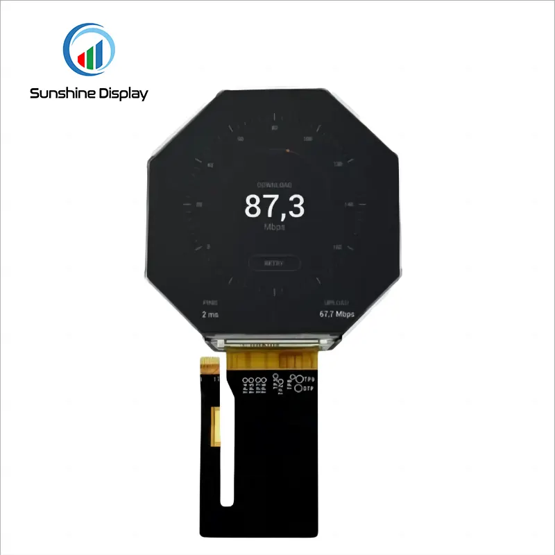 SDT0334TOSI-01 3.34" 320x320 Round TFT LCD Module MIPI LCD module