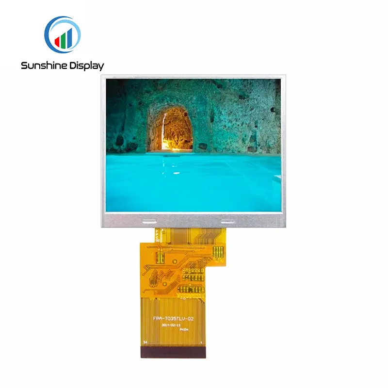 SDT035BQSI-10 3.5 inch Sunlight Readable TFT LCD| IPS TFT LCD Module|Standard TFT LCD Module Side View