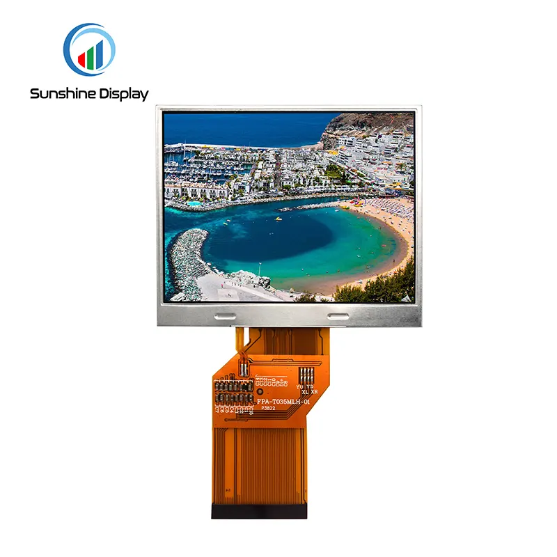 SDT035CQHN-42 3.5 inch Sunlight Readable TFT LCD|Standard TFT LCD Module Back View
