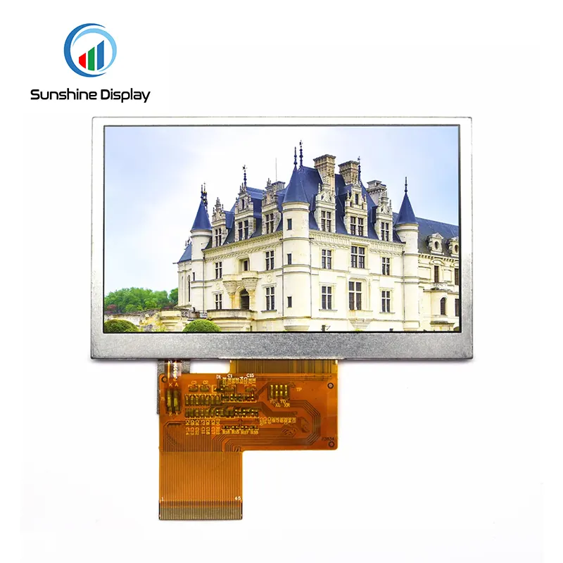 SDT043BPSI-04-W 4.3 inch Wide Temperature TFT Display| IPS TFT LCD Module |Sunlight Readable TFT LCD|Standard TFT LCD Module Detail View