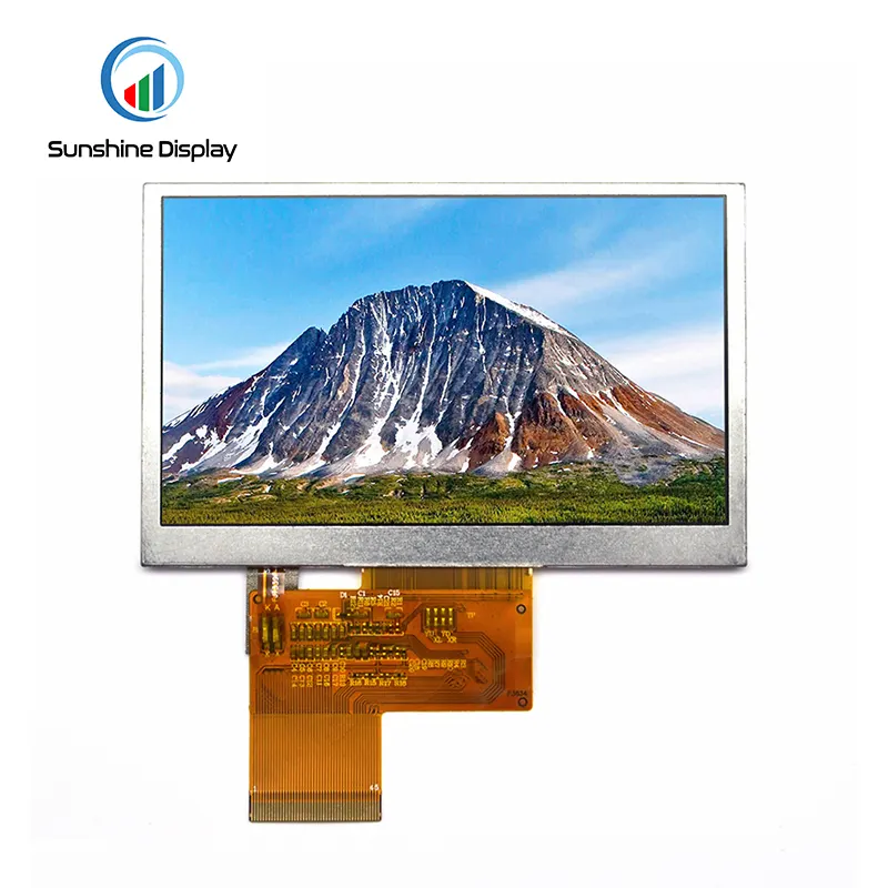 SDT043CPHN-19 4.3 inch Standard TFT LCD Module Back View