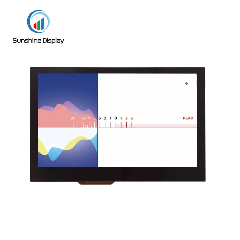 SDT043HPSI-01CP 4.3 inch Standard TFT LCD Module| IPS TFT LCD Module|TFT with Capacitive Touch Screen Side View
