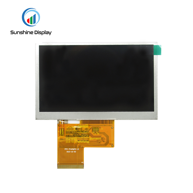 SDT043QPIN-01 Cheap 4.3 Inch Color LCD Display 7pcs LEDs With Standard TFT LCD Module Similar Product LCD module