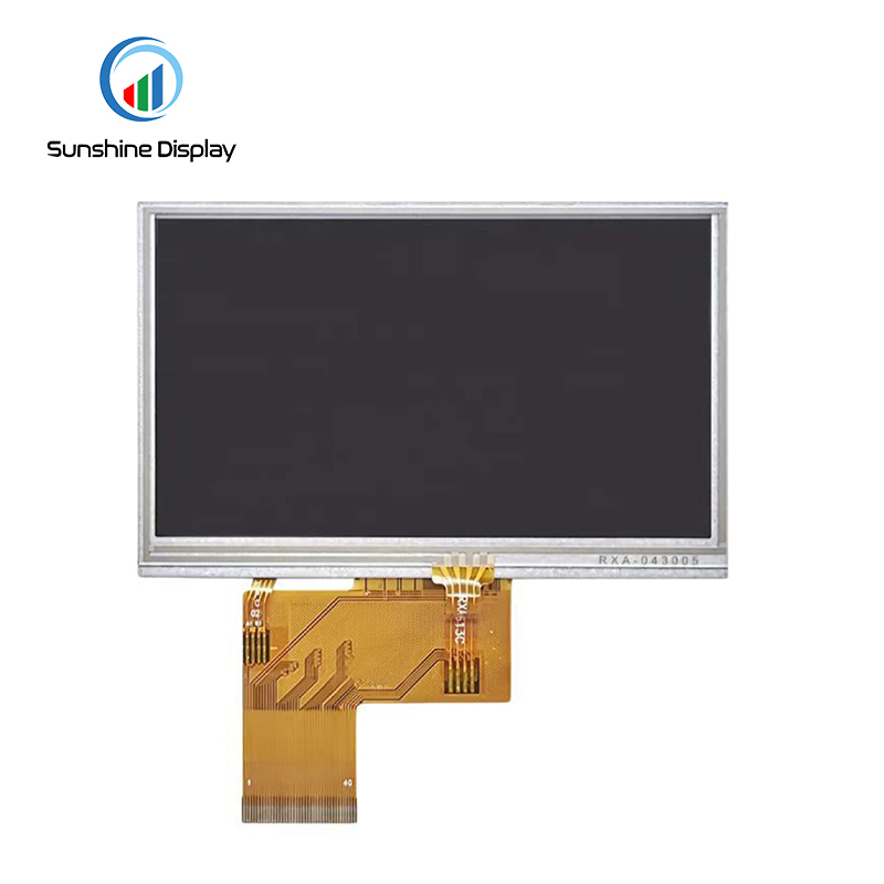 SDT043QPSN-15P 5X2 LEDs  4.3inch LCD Screen 480X272 Dots TFT Display with Capacitive Touch Screen Standard TFT LCD Module Next Product LCD module
