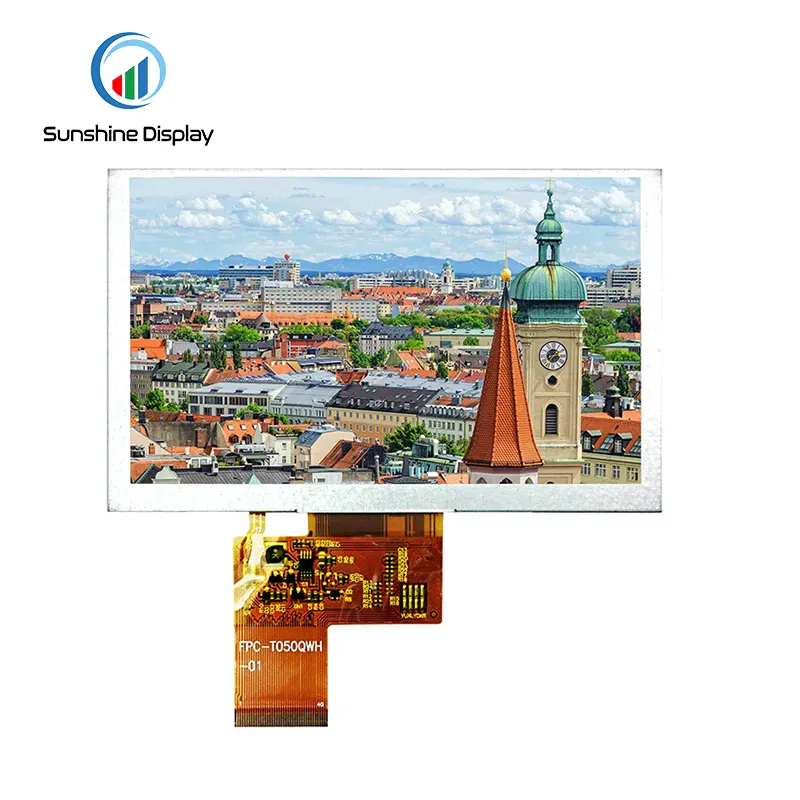 SDT050BPHN-01 5.0 inch Standard TFT LCD Module Side View