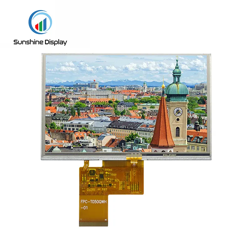 SDT050IWIN-43P 5inch TFT LCD Module 800X480 Resolution  RGB interface with RTP Standard TFT LCD Module Similar Product LCD module