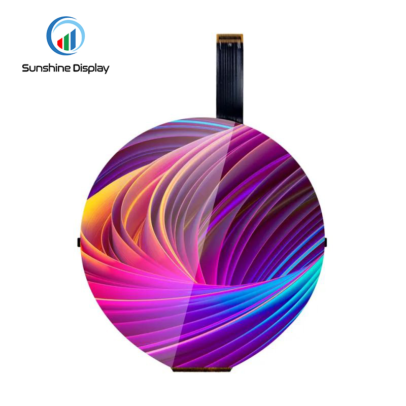 SDT050QYHI-01 5" 1080x1080 Round TFT LCD Module MIPI LCD module