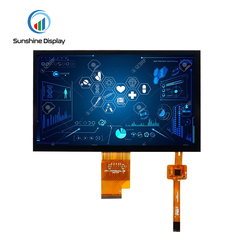 SDT070BWHI-38CP 7.0" 1024x600 Standard TFT LCD Module| IPS TFT LCD Module|TFT with Capacitive Touch Screen LVDS LCD module