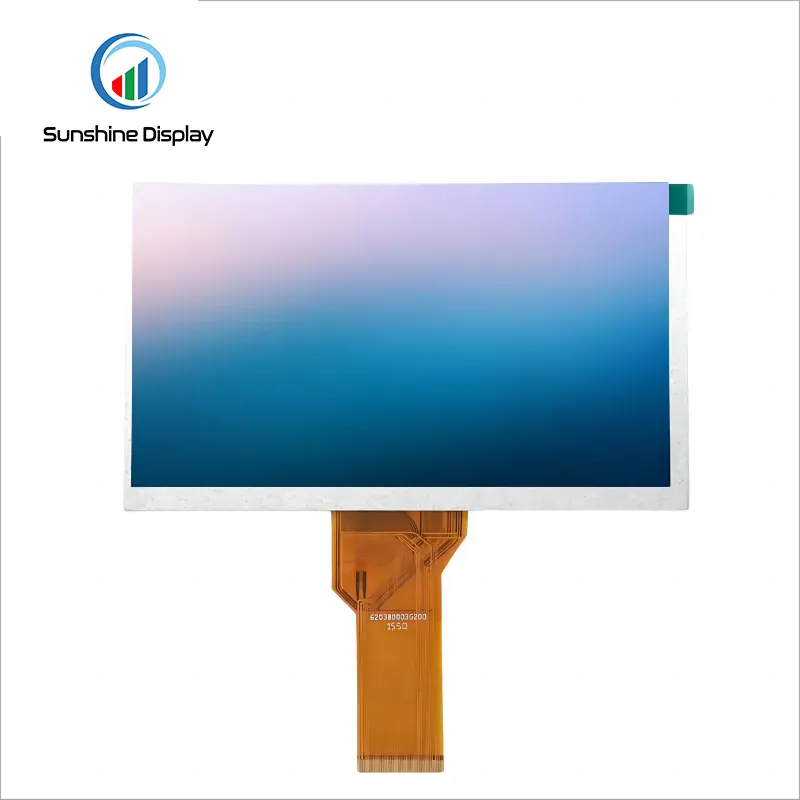 SDT070SWHN-40 Good Price 7inch 800X480 TFT LCD Display with 40pin RGB Interface Single Power 3.3V Standard TFT LCD Module Similar Product LCD module
