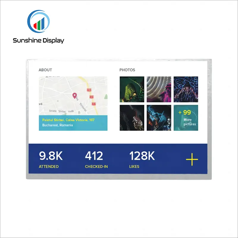 SDT101QWXH-04 1280X800 IPS TFT LCD Module 10.1inch LCD Display with LVDS Interface Standard TFT LCD Module| IPS TFT LCD Module Next Product LCD module