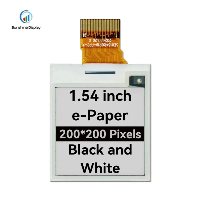 SDE0154NQP-46 1.54" 200x200 E-paper Display_Info SPI LCD module
