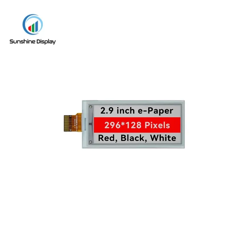 SDE0290NPT-37 2.9" 128x296 E-paper Display_Info SPI LCD module