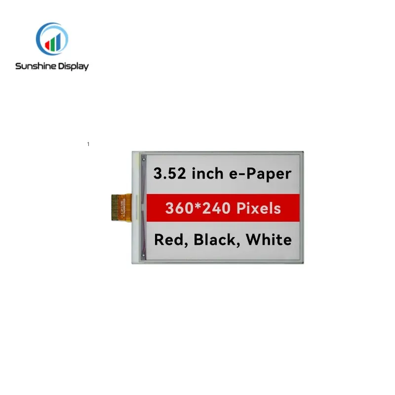 SDE0352NT-24 3.52" 240x360 E-paper Display_Info SPI LCD module