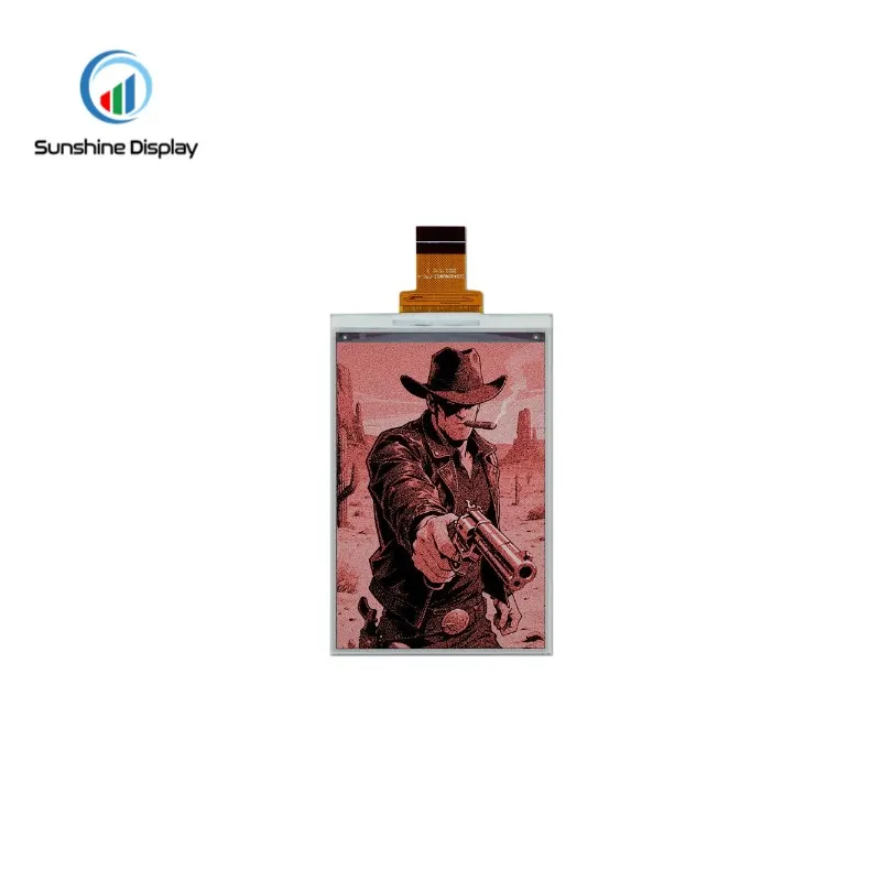 SDE0368NWT-39 E-paper Display Side View