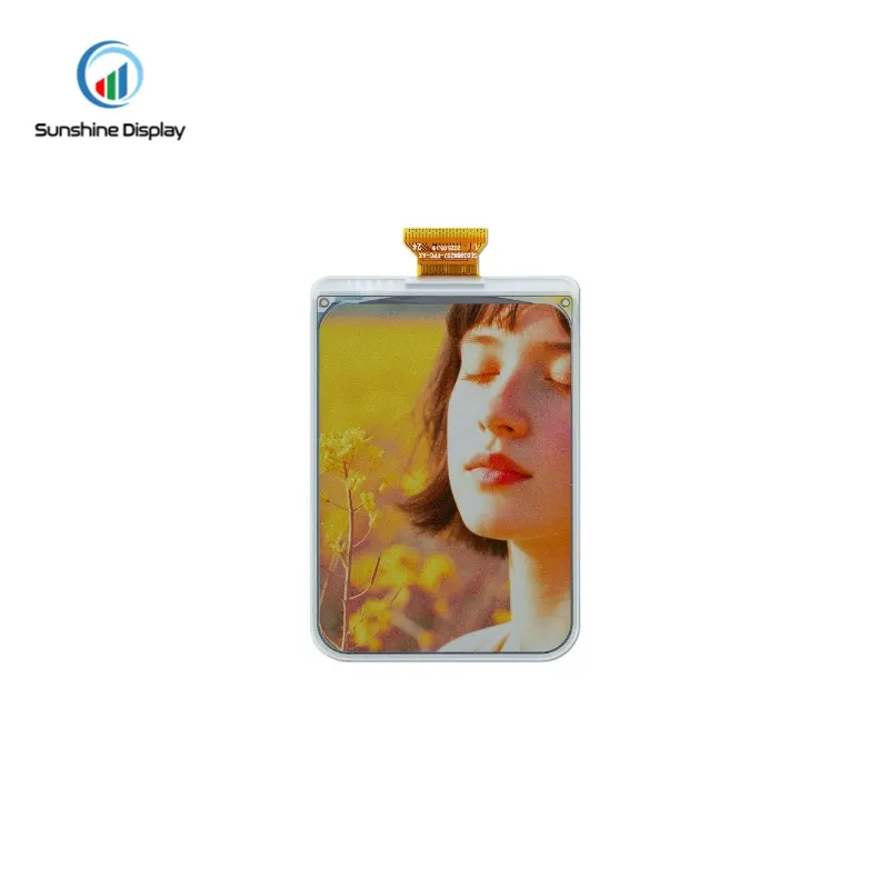SDE0398NZF-07 3.98inch Four Colors E-ink Screen Display 552x768 Resolution SPI E-paper Display_Info Next Product LCD module