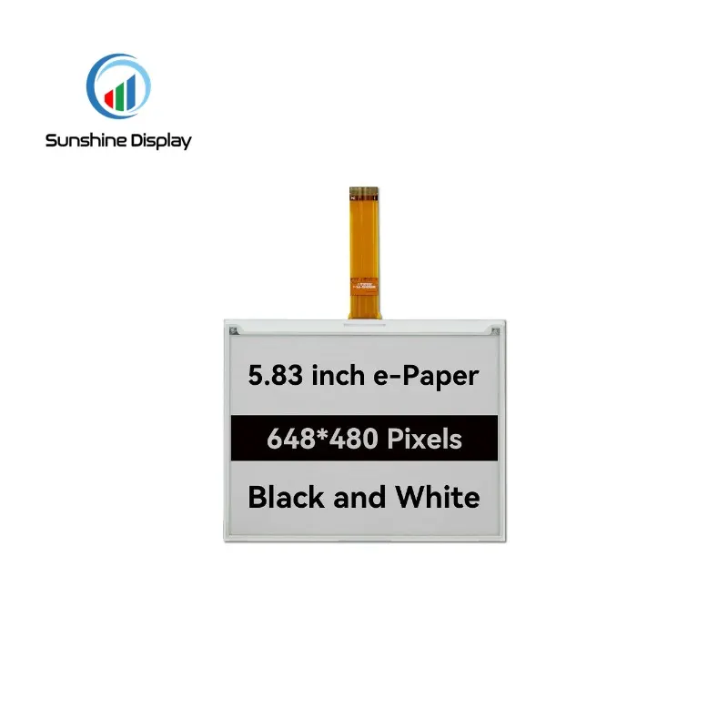 SDE0583NV-12 5.83" 648x480 E-paper Display_Info SPI LCD module