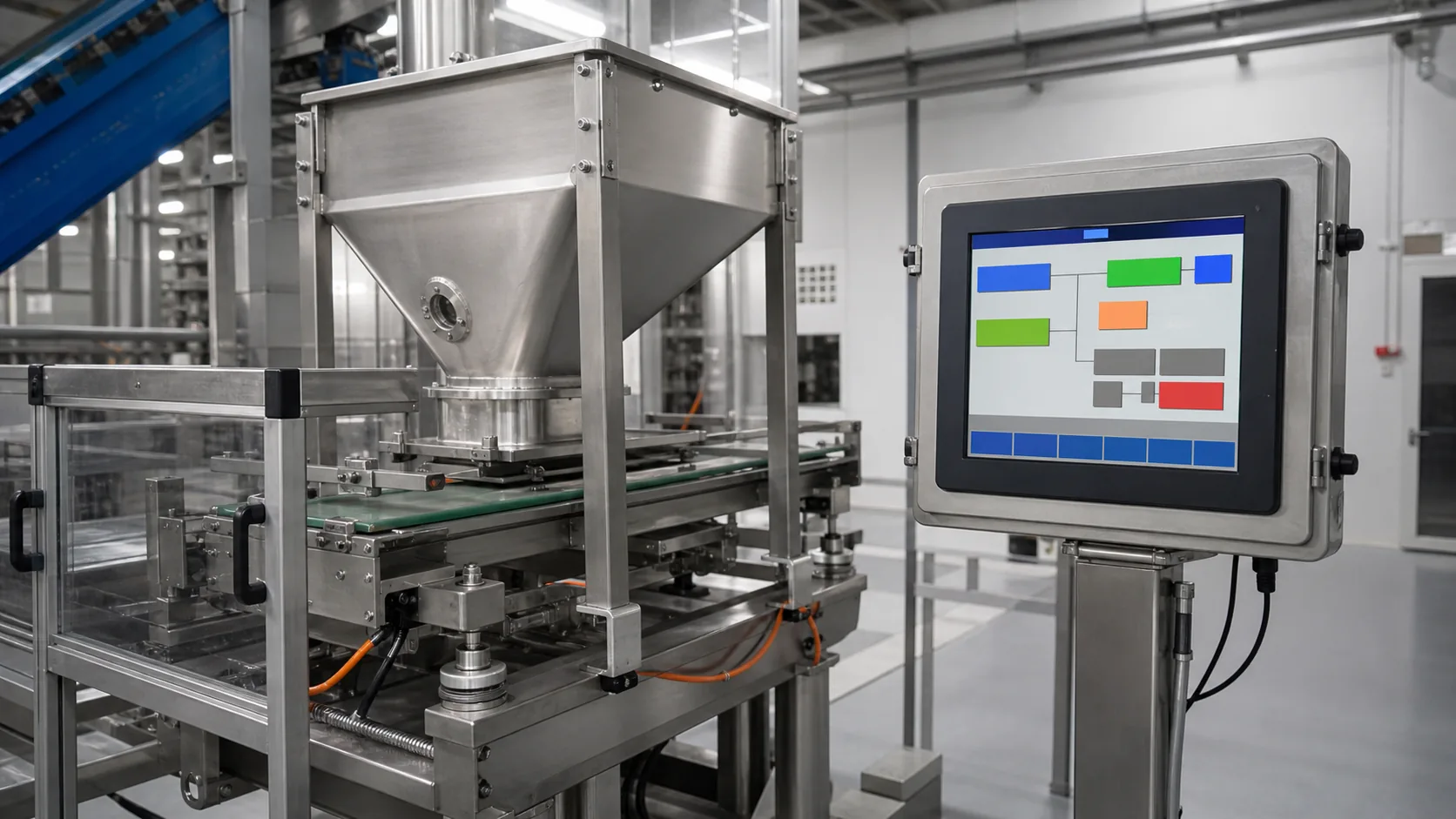 LCD Displays for Industrial Weighing Systems